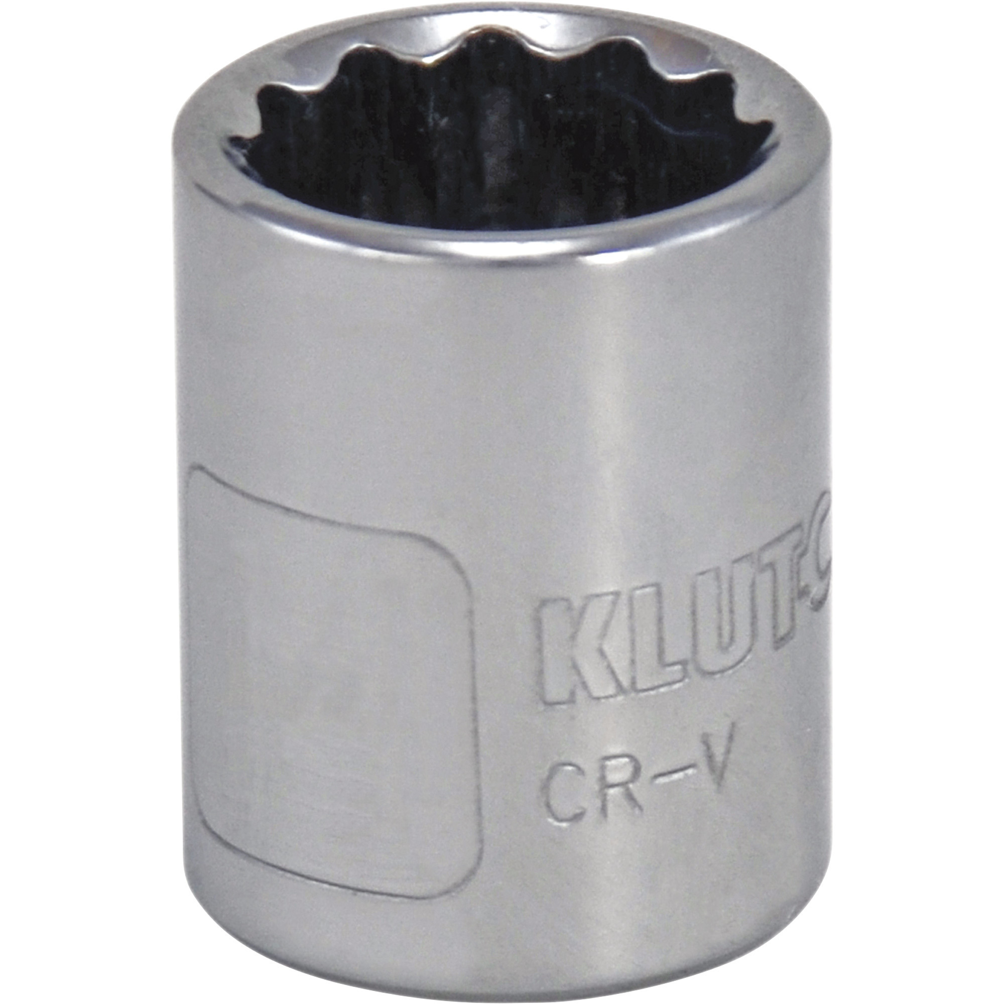 Klutch Socket, Metric, 14mm, 3/8in.-Drive, 12-Pt.